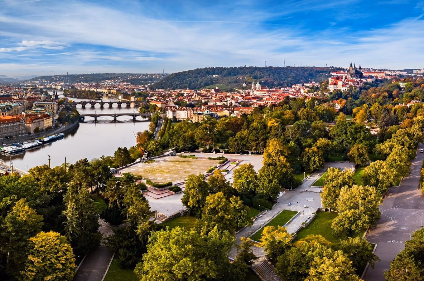 Letná park & metronóm